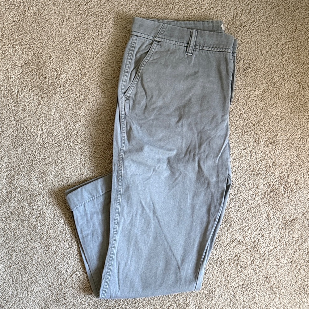 J. Crew women’s light gray chino pants
